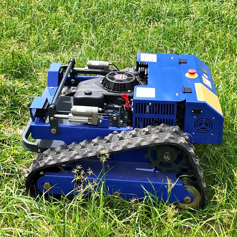 European Spot Industrial Grade Robot Lawn Mower RC Crawler Mower Thickened Body Structure Lawn Mower