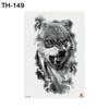 Animal Dog Bear Arm Shoulder Waterproof Temporary Fake Tattoo Sticker Gift