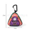 Hip-hop hanging bag small bag trendy creative new change bag mini shoulder bag key bag earphone bag triangle