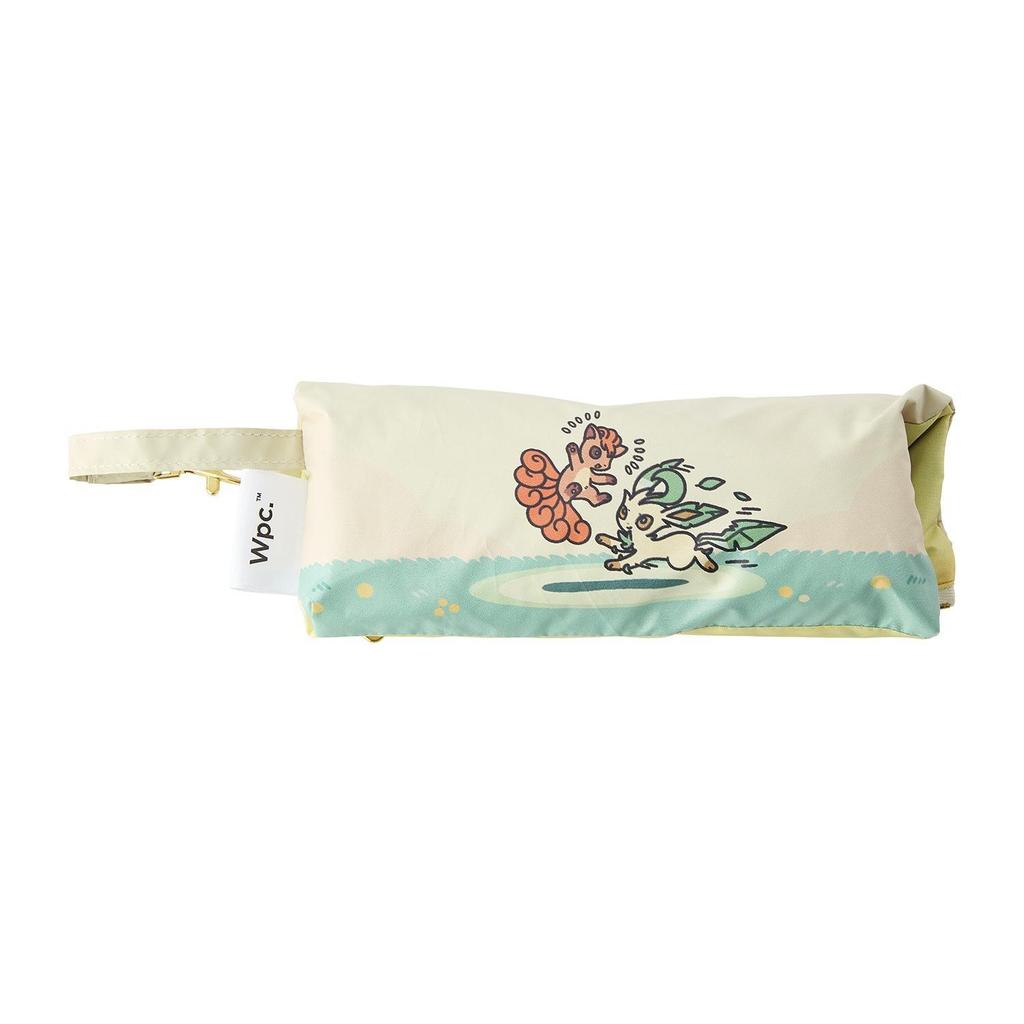 Pokemon Wpc. Folding Umbrella for Sun & Rain OTENKI TEAM Vulpix & Leafeon