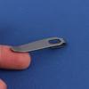 1Set 420 Stainless Steel Material Knife Back Clip With 3Pcs M2.5 Screws Pocket Waist Clamps For Knives Diy Make Accessories