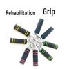 A-type Hand Grip with Dual-Color Foam Handles for Finger Training and Home Fitness
