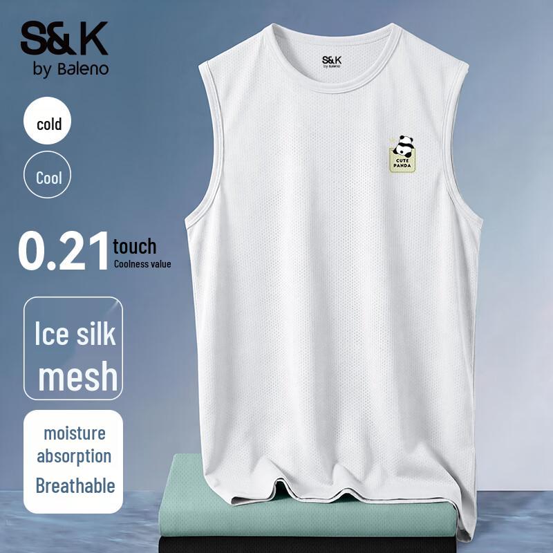 Baleno Men s Ice Silk Breathable Quick-Dry Sport Vest 4XL
