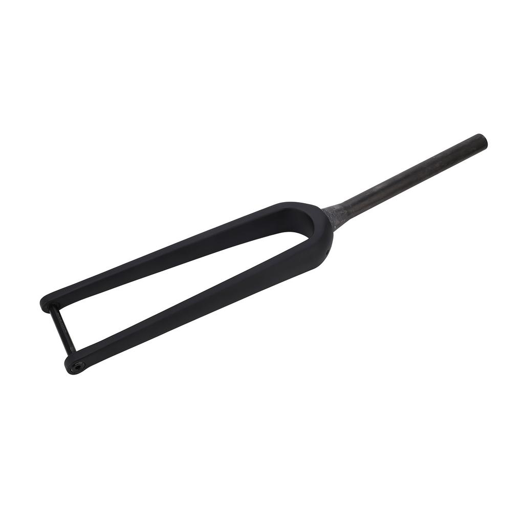 Carbon Fiber Road Bike Front Fork Bicycle Front Fork for Outdoor Safe Riding Cycling Black Matte
