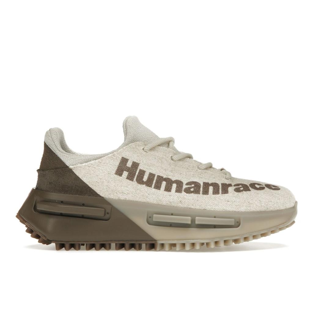 Pharrell x Adidas NMD_S1 Mahbs Earth Strata Unisex Sneakers Tan Aluminium Lys-Brun ID7413