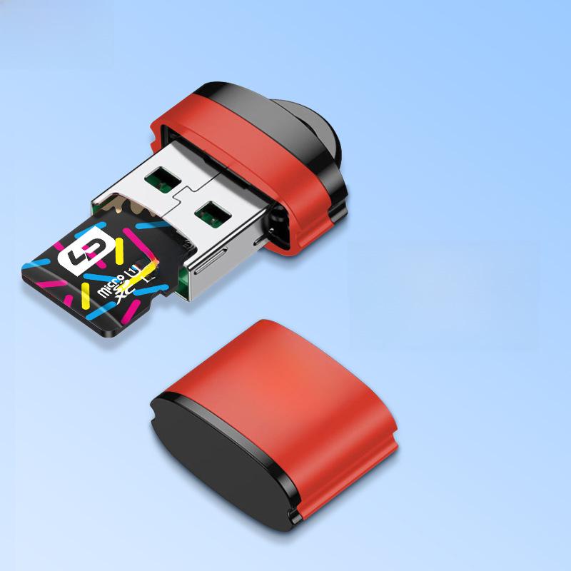 Baitong High Speed Mini TF Card Reader for Phones, Computers, and Car Speakers