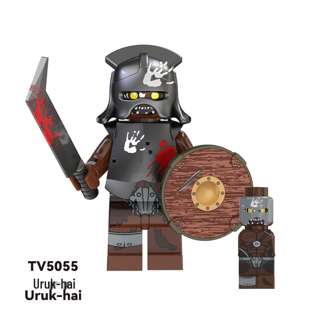 Lord of the Rings Orc Legion Building Blocks Figure Toy - TV6407