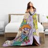 Rugrats Chuckie Finster  Blanket  Warm Soft Funny Plush Throw Blanket For Home Decor Travel Flannel Bedspread Bed Cover