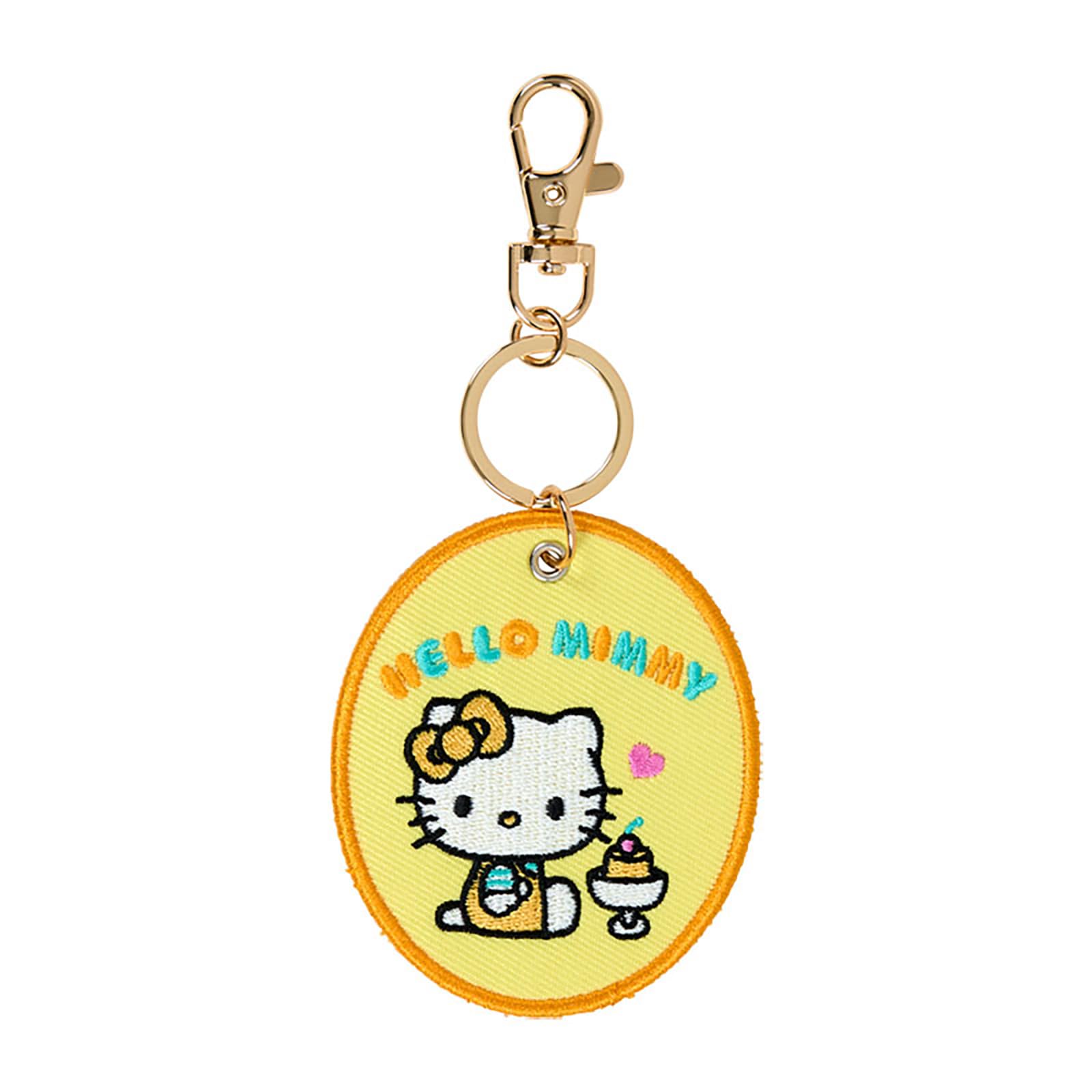 

Sanrio Embroidered Patch Keychain Awards 1st Hello Mimi 487287 (Character Edition) Polyester/Steel