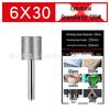 Electric Diamond Grinding Head for Stone and Jade Carving - Large Cylindrical Grit