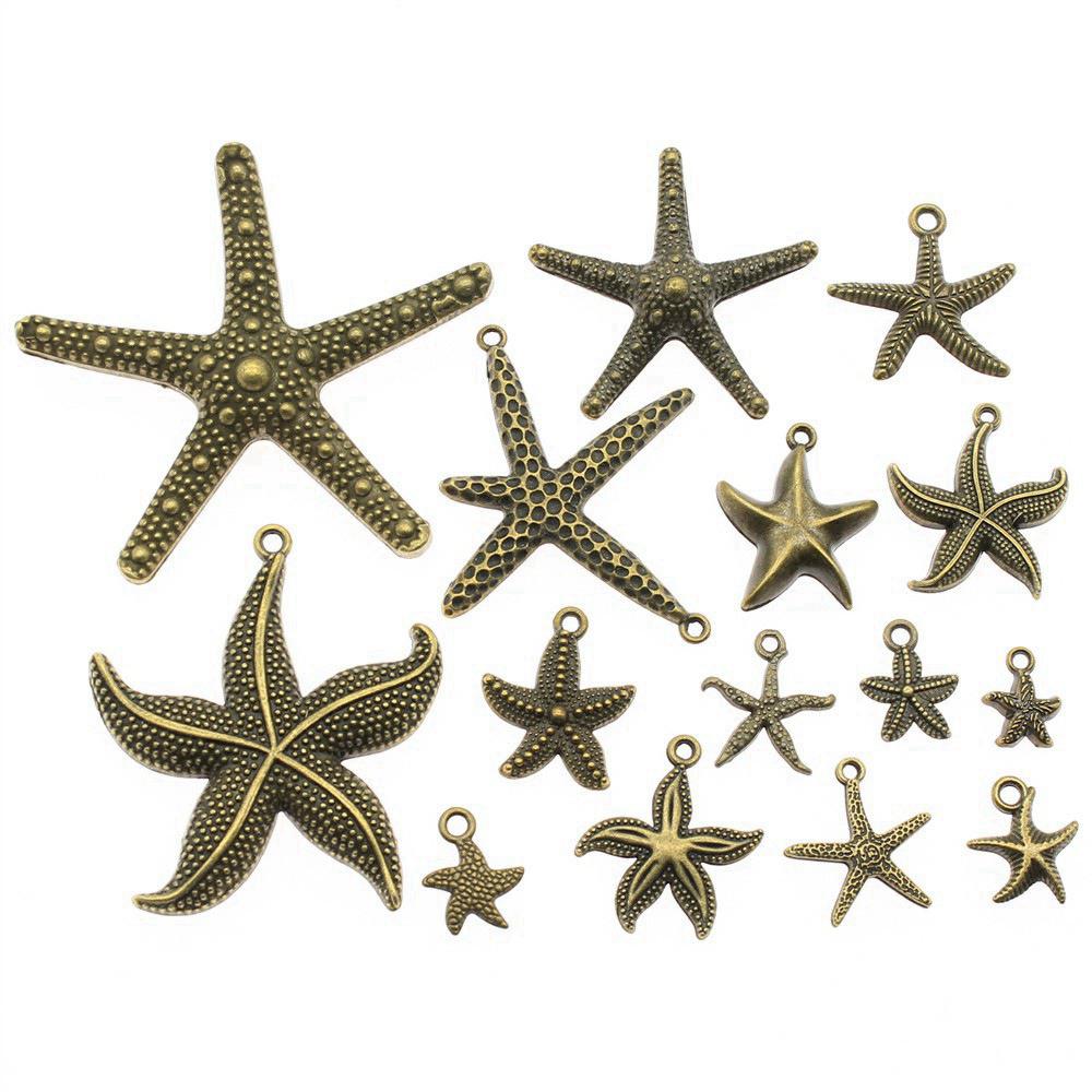 Charms Mix Mixed Plant Animal Pendants Minimalist Jewelry Components QC083
