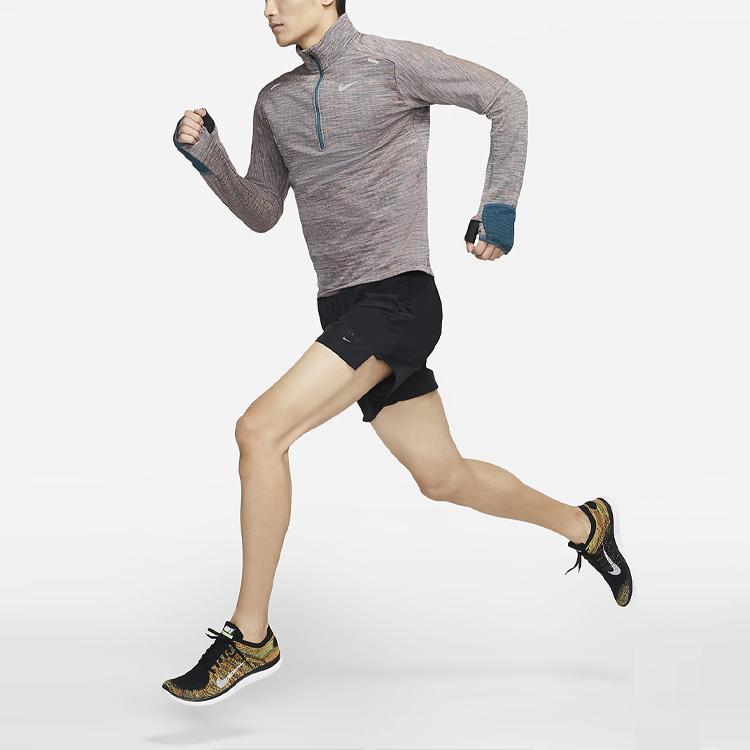 Nike Sphere Dri-FIT Half-Zip Fleece Warm Running Training Long-Sleeve Sweatshirt Men Tops Dark-Teal CU6088-394