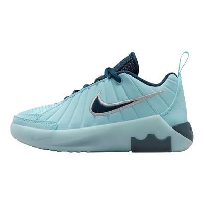 LeBron Witness 9 PS Gelo Glacial/Azul Glacial/Prata Metálico/Azul Marinho Arsenal Tênis Infantil HV2271-401