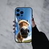 Funny Art Horse Animal   Phone Case For iPhone 17pro,16,15,14,13,12,11 Plus,Pro Max,XS,Soft Silicone Black Cover