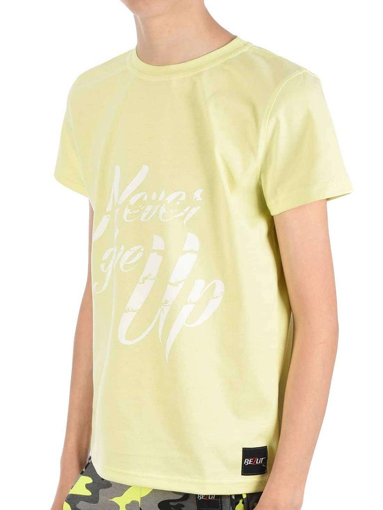 Jungen T-Shirt mit Never Give Up