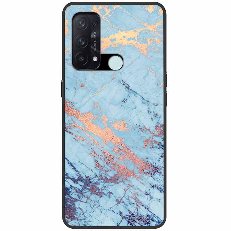 Case for Oppo Reno 5A Cover 3A A54 5G Marble Soft TPU Silicone Phone Covers for Oppo Reno5 A Case Reno3 A Reno5A Bumper Cool