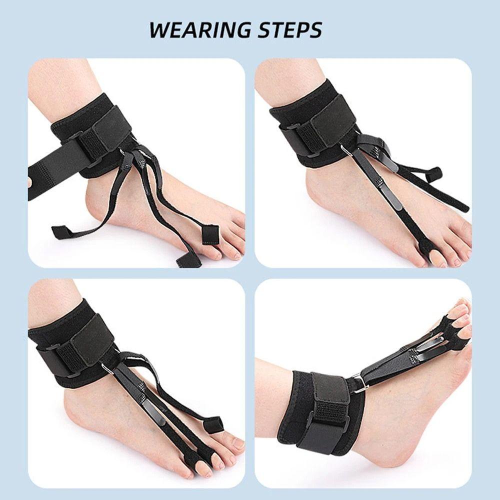 Fix&Adjust Toe Valgus Corrector Adjustable Toe Splint Plantar Fasciitis Relief