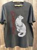 Cocteau Twins Katze Band Grafik Anthrazit Unisex T-Shirt Nachdruck S-5XL WA1642
