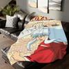 Anime Inuyasha Blanket Soft and Skin Friendly For Couch Bed Napping Bedspread All Seasons Comforter