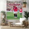Haaland Custom Your Name Wall Decor Tapestry Art For Pet Memorial Birthdaywedding Party Backdrop Family Gift