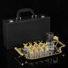 Shangqi 12 Chinese Zodiac Crystal Glass Baijiu Decanter Set with Tray