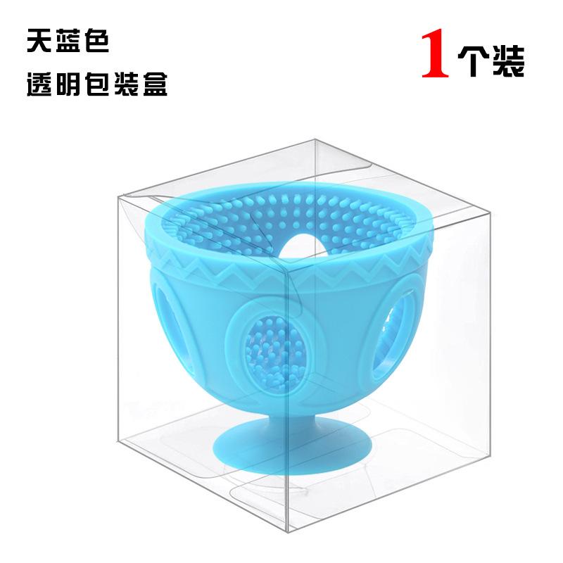 Silicone Egg Cleaning Brush, Dual-Head Egg Washer Scrubber with Bristles, Food-Grade Kitchen Tool for Washing Eggshells