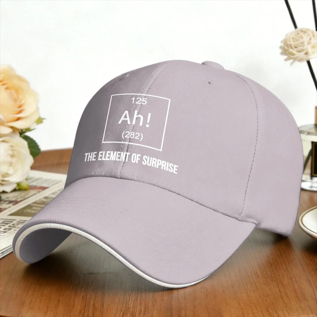 Ah The EleUnisext Of Surprise Humor Sandwich Hats Adult HipHopBaseball Caps Hat Adjustable Polyester Cap Wholesale New Hat