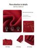 2025 Eleganter Roter Winterpullover für Mama