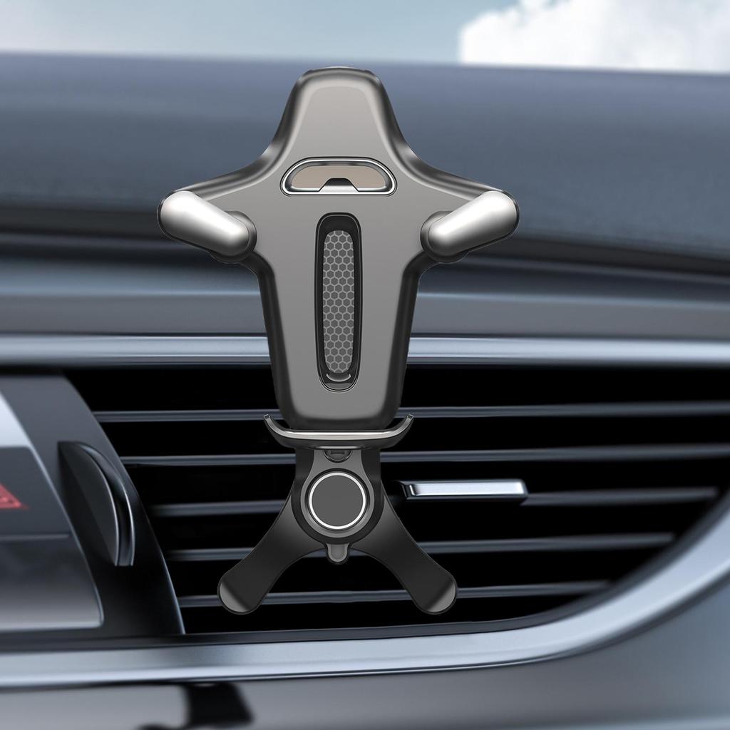 Vent Phone Holder Silicone Non-Slip Stand Vent Phone Mount For Family Friends Women Automotive Vehicle Indoor Outdoor Cellphone