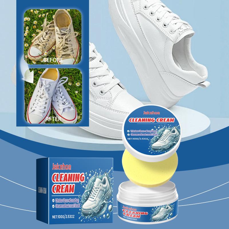 Powerful Shoe Cleaner No Rinse Formula Leather Stain Eraser Brightener For All Shoe Types Everyday Cleaning