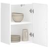 VidaXL Wall-mounted Kitchen Cabinet Porto Glossy White Engineered Wood 854029
