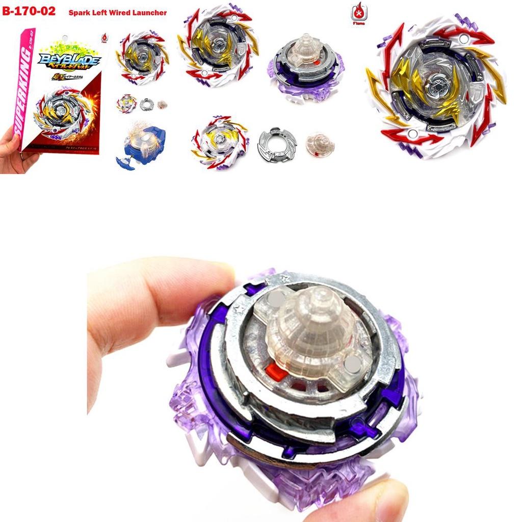Superking Beyblade Burst B170 02 Abyss Diabolos 5 Fusion 1s Spark Launcher