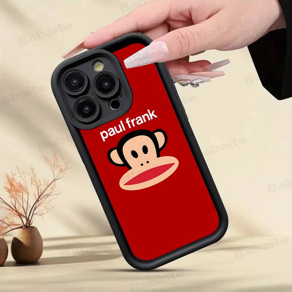 

Classic P-Paul F-Frank Logo Phone Case For IPhone 17 16 15 14 13 12 11 Pro Max Plus Silicone Shockproof Case iPhone 12