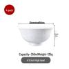Wuhe Bone China High-Foot Rice Bowl