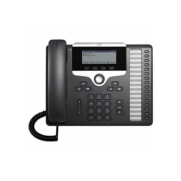Cisco IP Phone 7861 VoIP Phone - SIP, SRTP - 16 Lines - Black