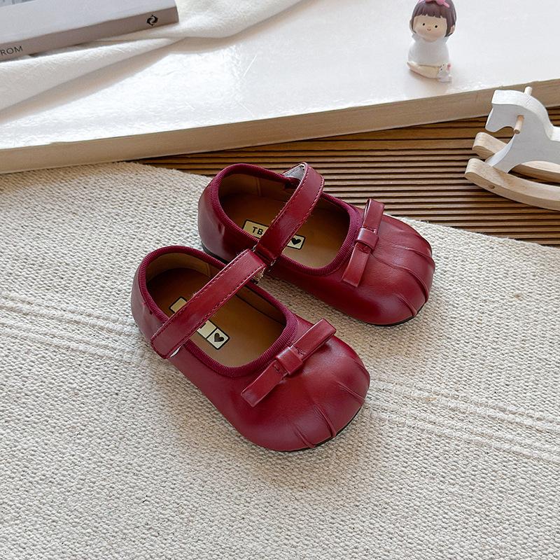 

Foreign style girl princess shoes 2025 spring and autumn new children s leather shoes British style performance shoes baby girl shoes single shoes 21