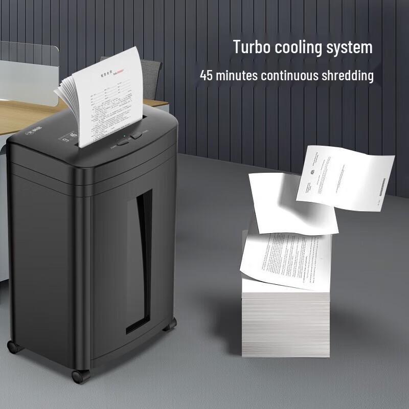 Comi 9-Sheet Micro-Cut Office Document Shredder with 21L Bin CN plug (adapter included)