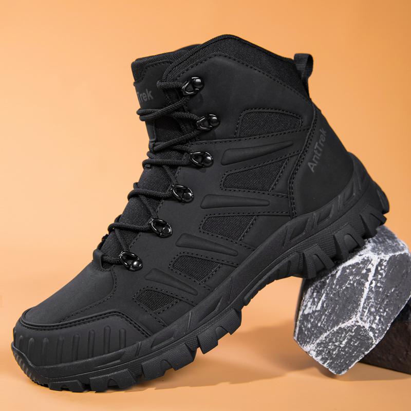 Plus Size Breathable Men Boots Outdoor Desert Boots Comfortable Ankle Boots For Men Hiking Shoes
