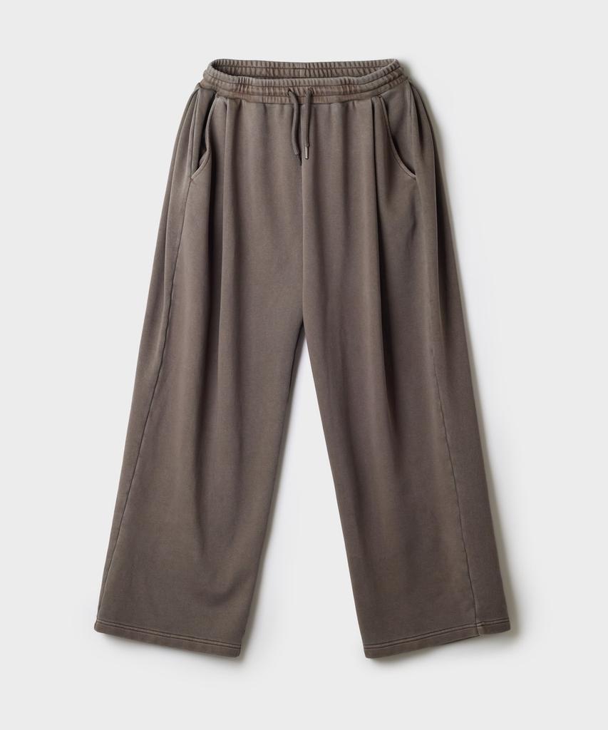 SPAO Pigment Wide Curved Pants_Spmtg49Cy1