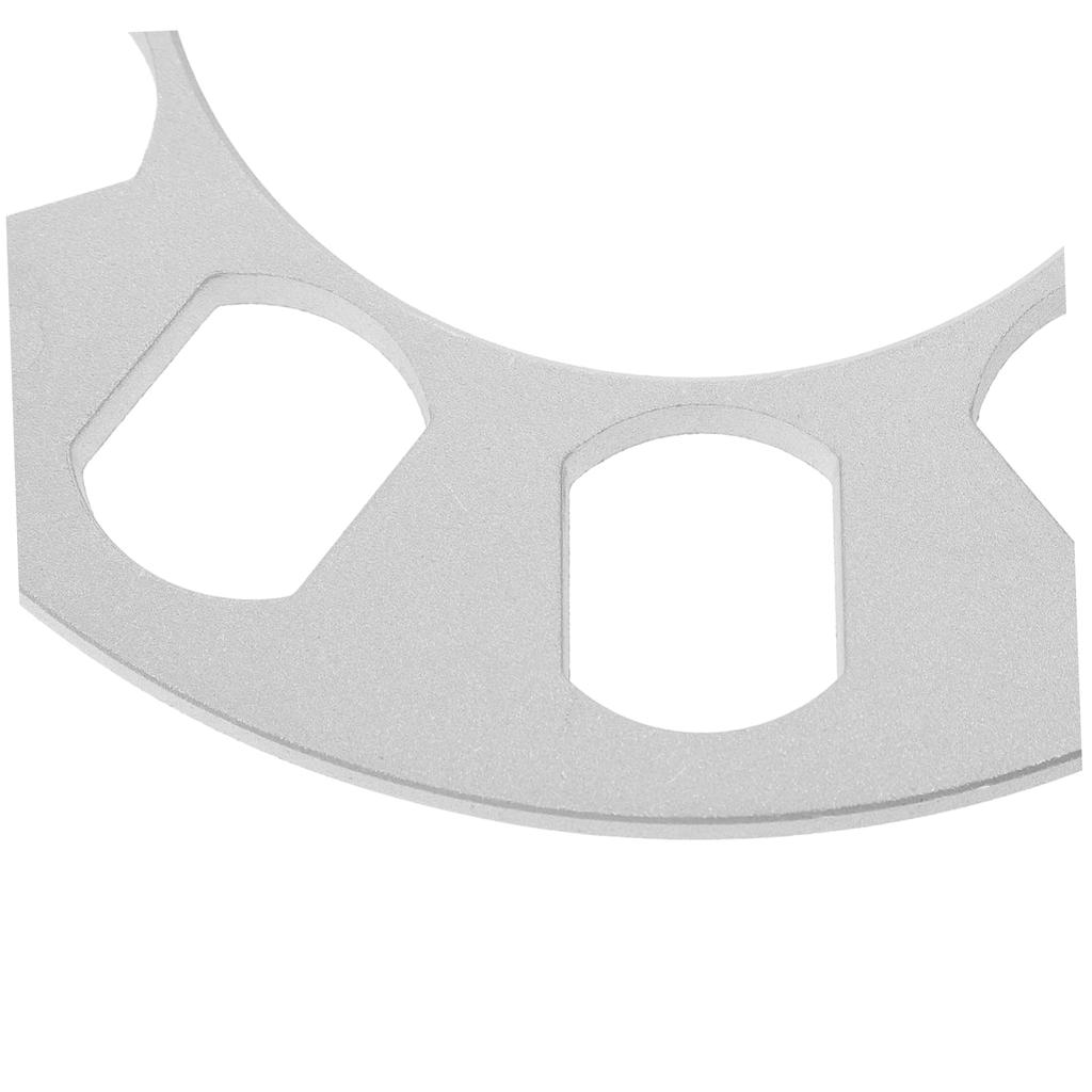 Anneome Improved Ride Hub Centric Wheel Spacer 5mm Aluminum Alloy Car Wheel Spacer Universal Fit