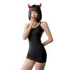 Sexy Backless Babydoll Dress Erotic Suspender Short Skirt Temptation Sleepwear Flirting Costumes Women Porno Sex Adult Pajamas