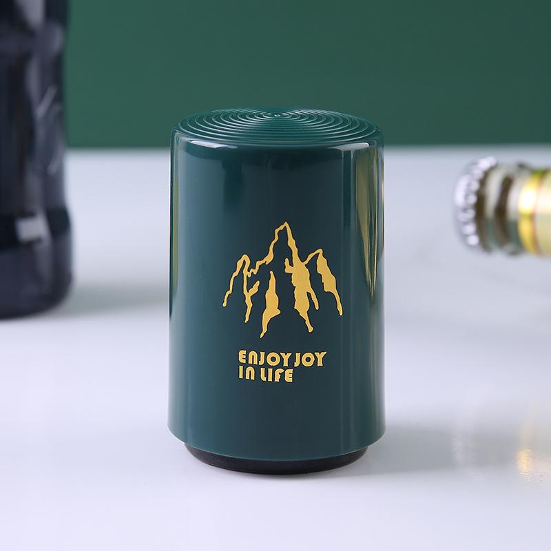 Stainless Steel Beer Bottle Opener Kitchen Creative Magnetic Automatic Press Lid Opener Tool Portable Bar Gadget Accessories