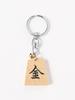 Horikoshi Custom Shogi Silver Free Size [BEAMS JAPAN] Keychain, Black, General,