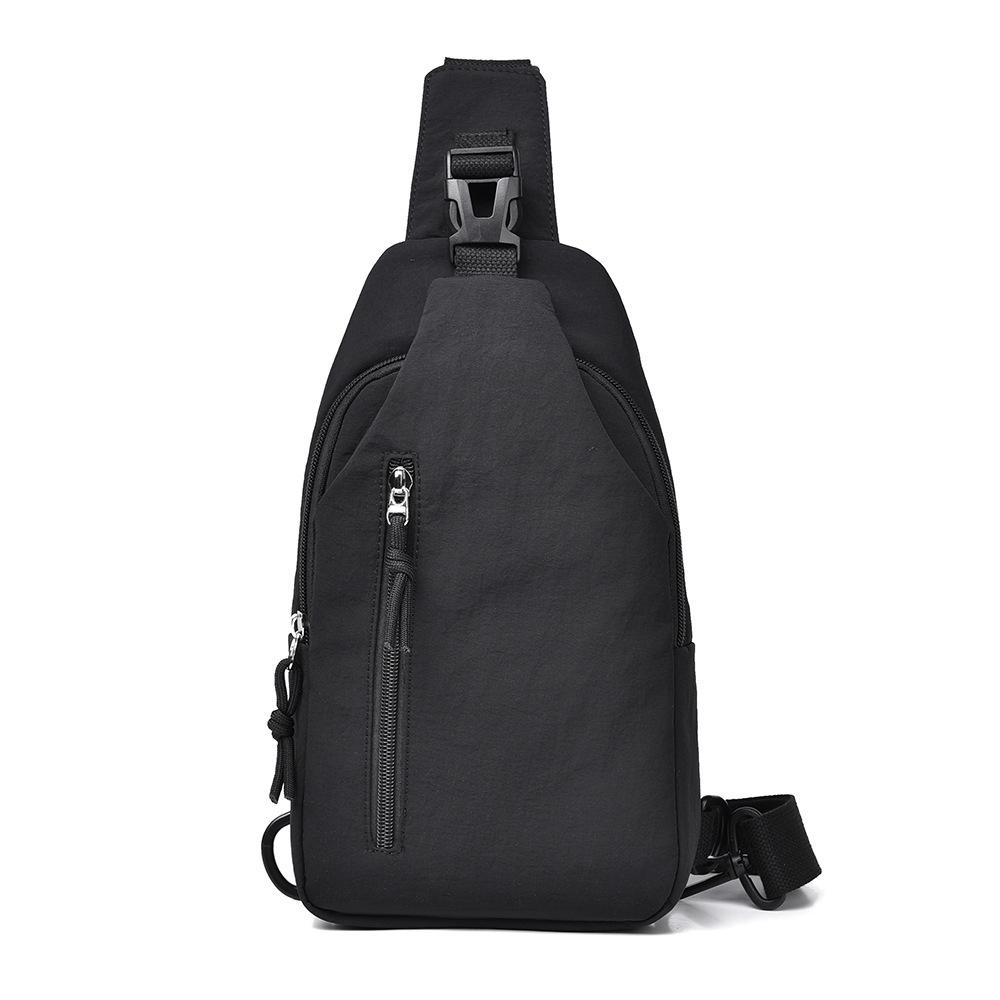 Men's Casual Crossbody Chest Bag - Large Capacity, Lightweight, Fashionable Sports Backpack for Mobile Phones