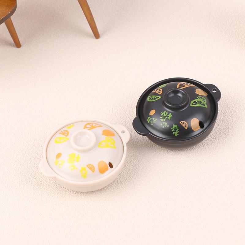 Puppenhaus Miniatur Küchenutensilien Kochgeschirr Mini Topf Kessel Pfanne Puppenhaus Zubehör