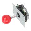 DIY USB Controller Computer Rocker Game Stick Joysticks mit Steuerchip für Arcade-Spiel Rot