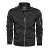 Herren Frühling und Herbst Übergröße Freizeit Baseballjacke