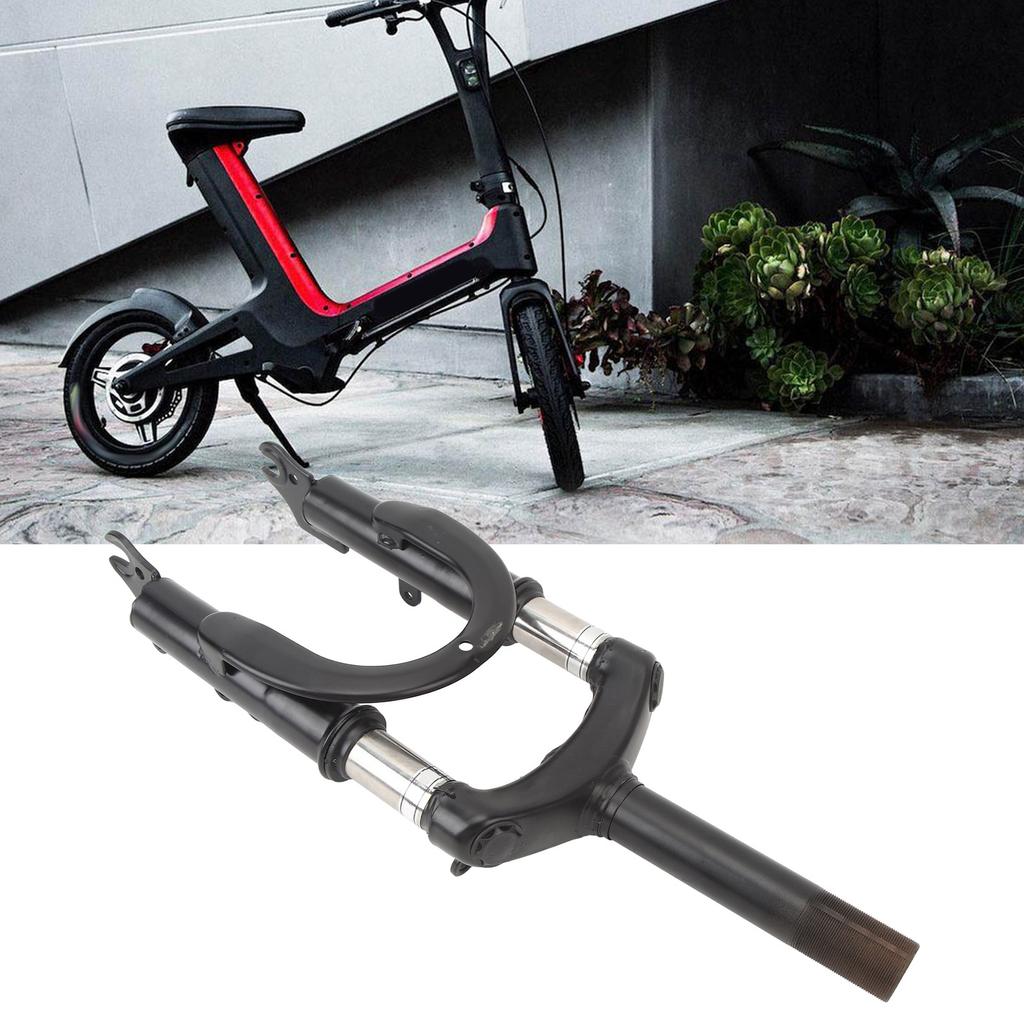 Přední vidlice hydraulický tlumič hliníková slitina odpružené vidlice pro elektrickou koloběžku motocykl elektrické kolo s 12palcovými koly