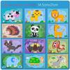 Cartoon Eva Aufkleber Spielzeug DIY Kinder Tier Handgemachte Aufkleber 3D Puzzle Spiel Cartoon Malerei Aufkleber Lernspielzeug Für Kinder