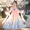 Bamino Girls' Summer Hanfu Princess Dress